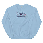 Load image into Gallery viewer, Happiest Ever After Embroidered Unisex Sweatshirt
