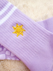 Floating Lanterns Grip Socks