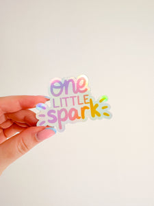 One Little Spark Sticker