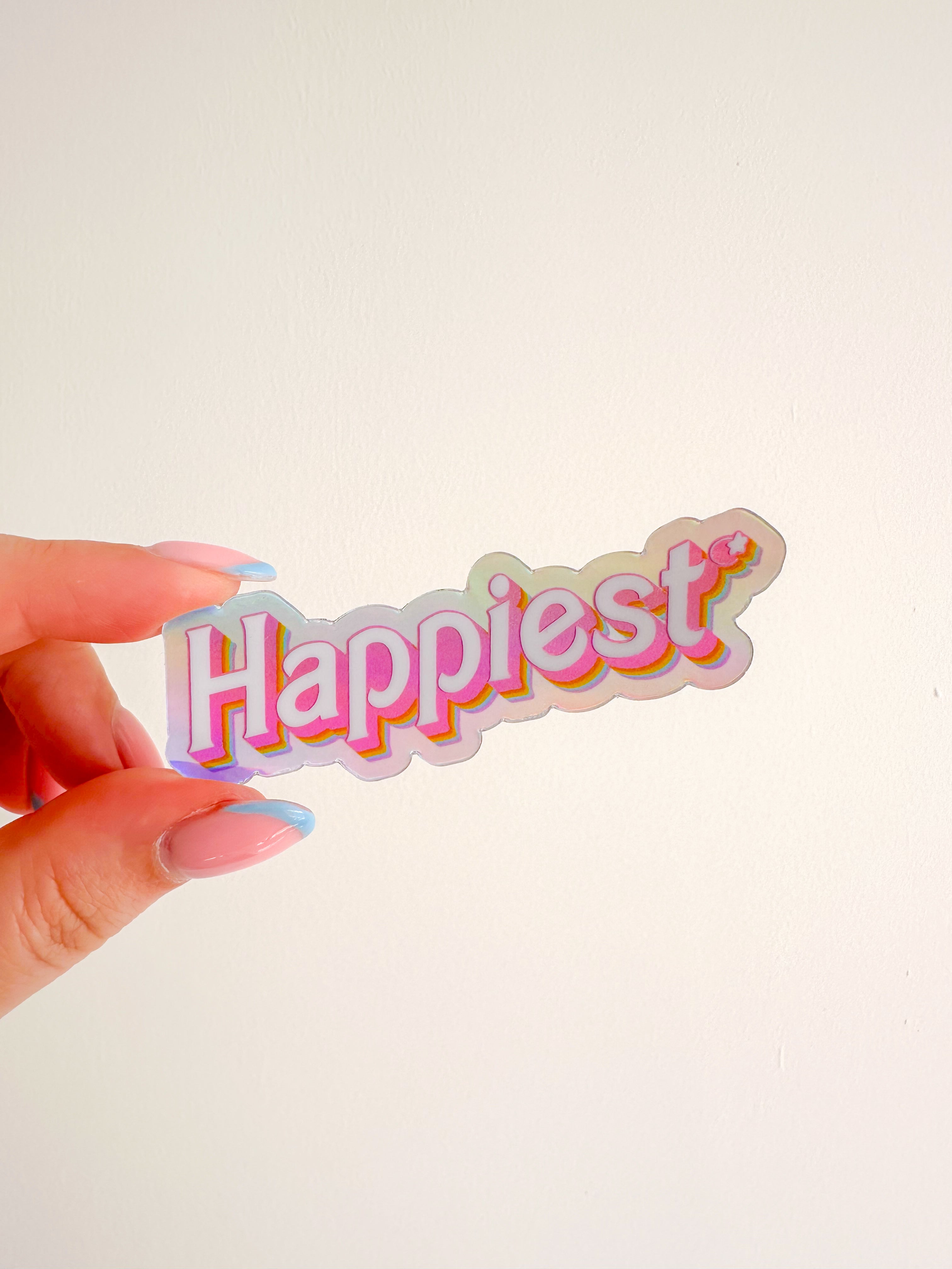 Happiest Barbie Sticker