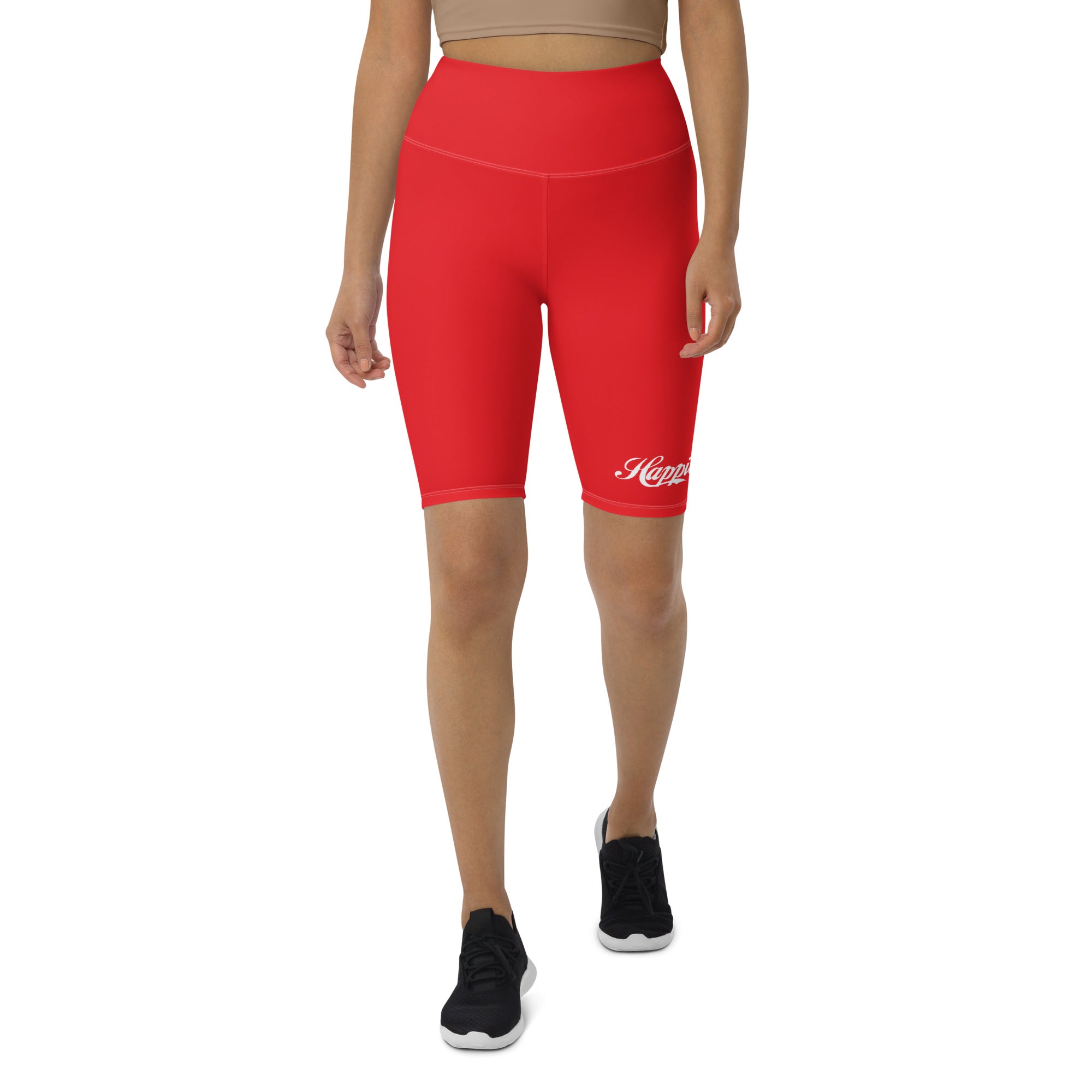 Red Soda Biker Shorts