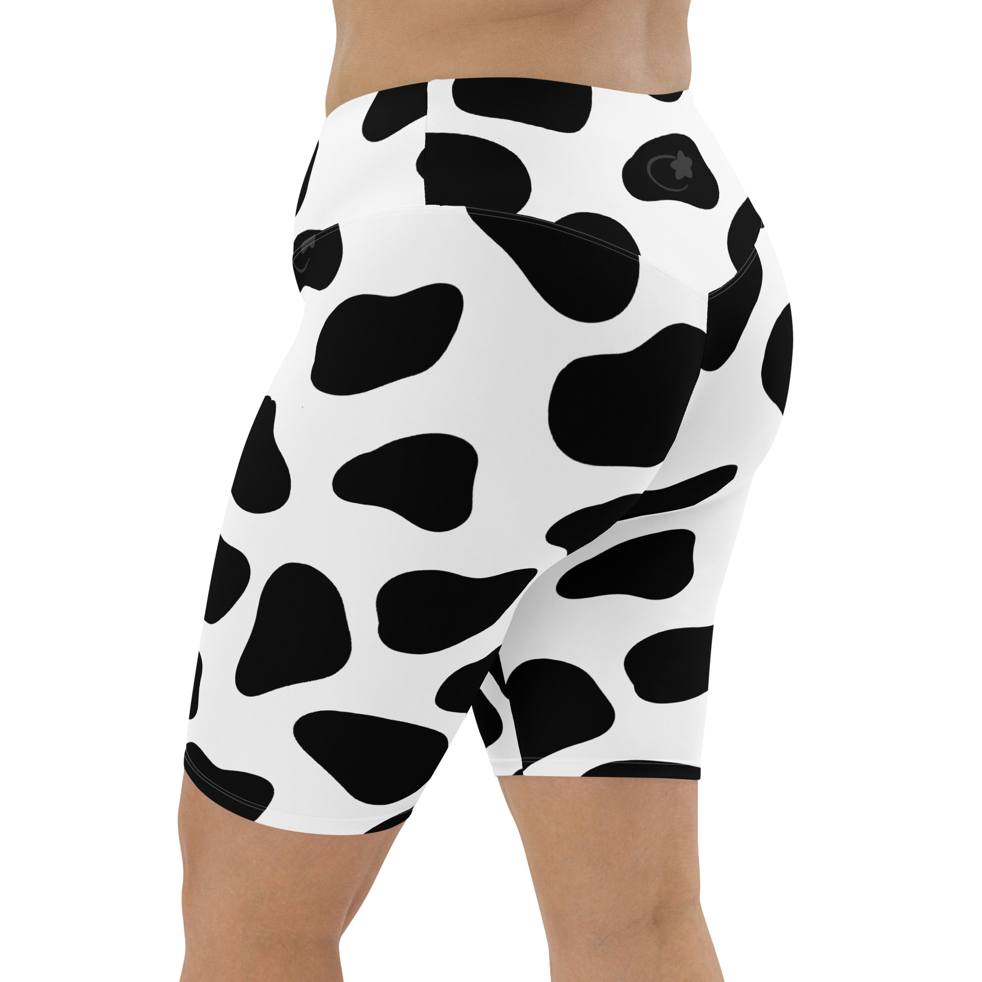 Cow Biker Shorts