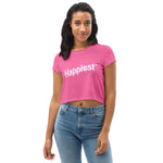 Load image into Gallery viewer, Barbie All-Over Print Crop Tee
