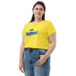 Load image into Gallery viewer, Lemon Soda All-Over Print Crop Tee
