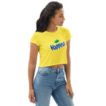 Load image into Gallery viewer, Lemon Soda All-Over Print Crop Tee
