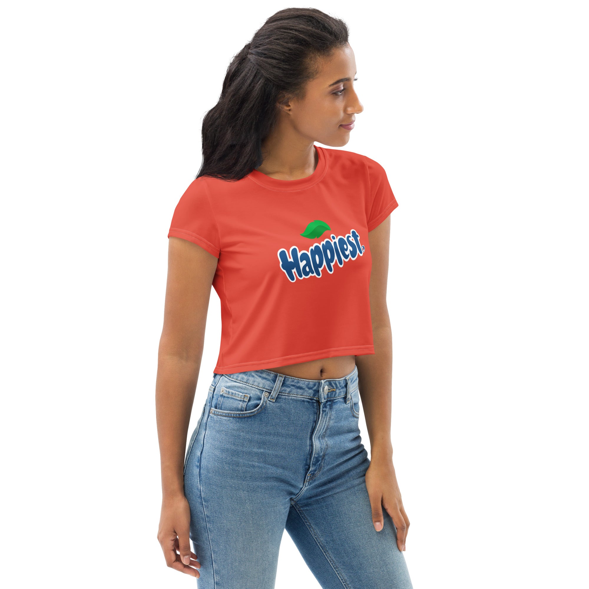 Fruit Twist Soda All-Over Print Crop Tee