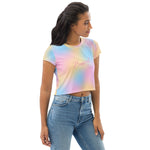 Load image into Gallery viewer, Lover All-Over Print Crop Tee
