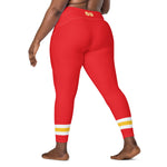 Load image into Gallery viewer, Chiefs Leggings with pockets
