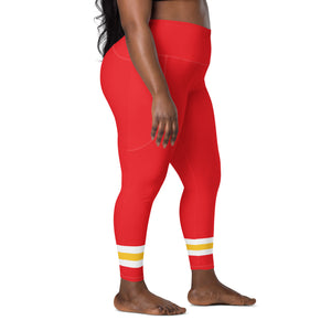Chiefs Leggings with pockets