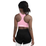 Load image into Gallery viewer, Cotton Candy Longline sports bra
