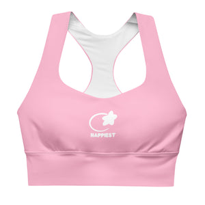 Cotton Candy Longline sports bra