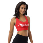 Load image into Gallery viewer, Red Soda Longline sports bra
