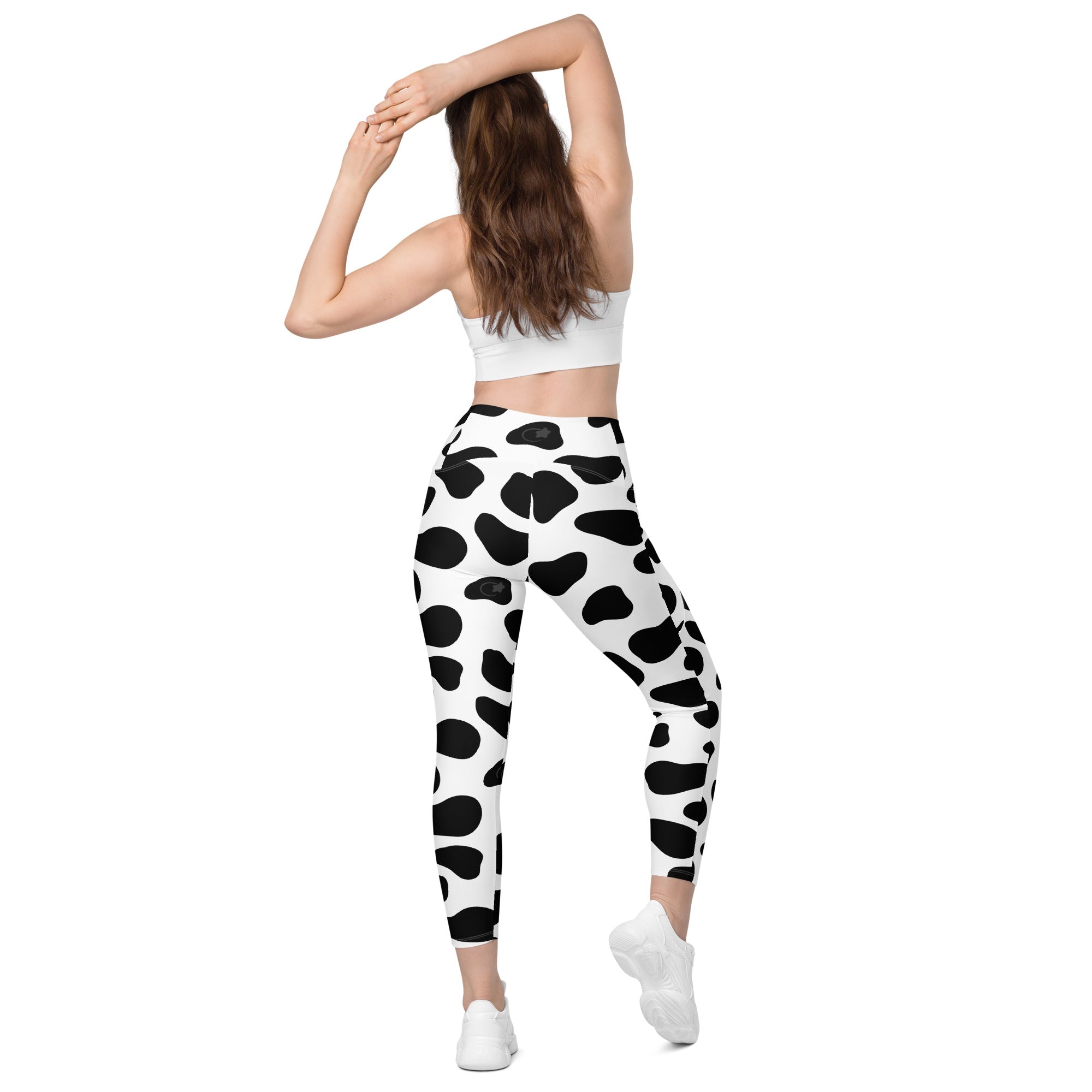 Cow Leggings with pockets