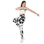 Load image into Gallery viewer, Cow Leggings with pockets

