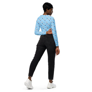Cruise Life Recycled long-sleeve crop top
