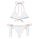 Load image into Gallery viewer, Lover All-over print recycled string bikini
