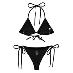 Load image into Gallery viewer, Reputation All-over print recycled string bikini
