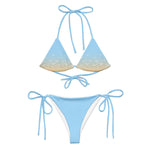 Load image into Gallery viewer, 1989 TV All-over print recycled string bikini
