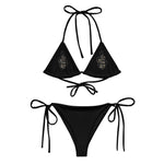 Load image into Gallery viewer, Reputation All-over print recycled string bikini
