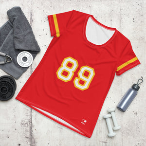 Chiefs All-Over Print Women's Athletic T-shirt