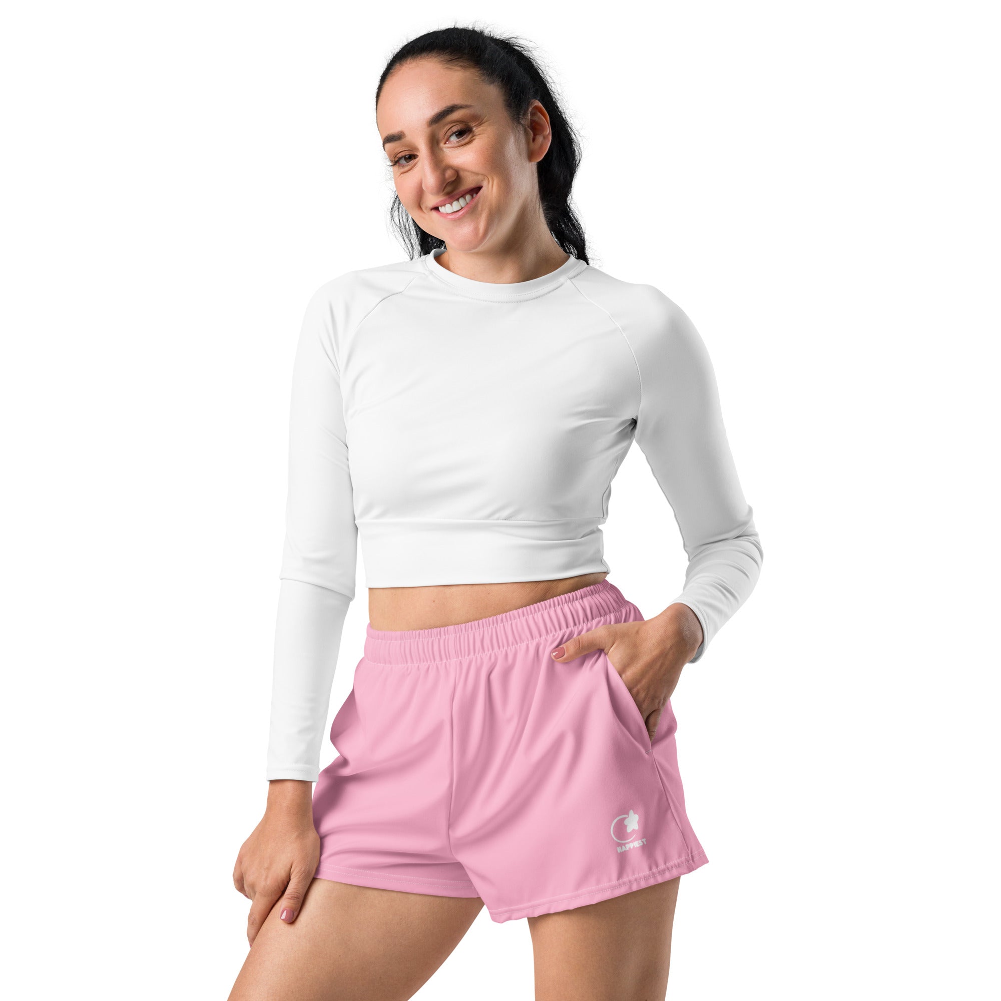 Cotton Candy Women’s Recycled Athletic Shorts