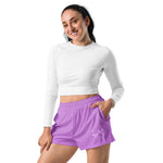 Load image into Gallery viewer, Speak Now Women’s Recycled Athletic Shorts
