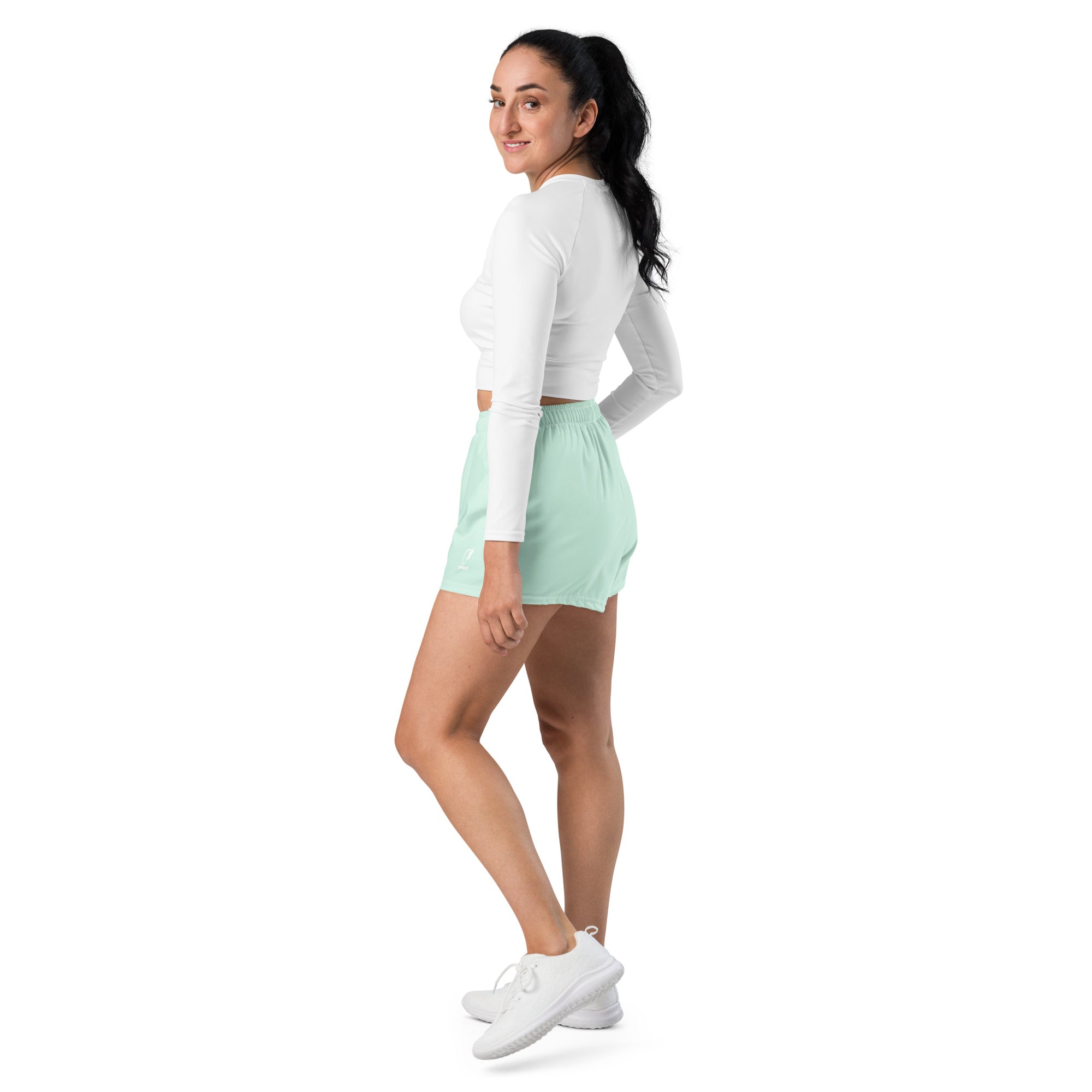 Mint Women’s Recycled Athletic Shorts