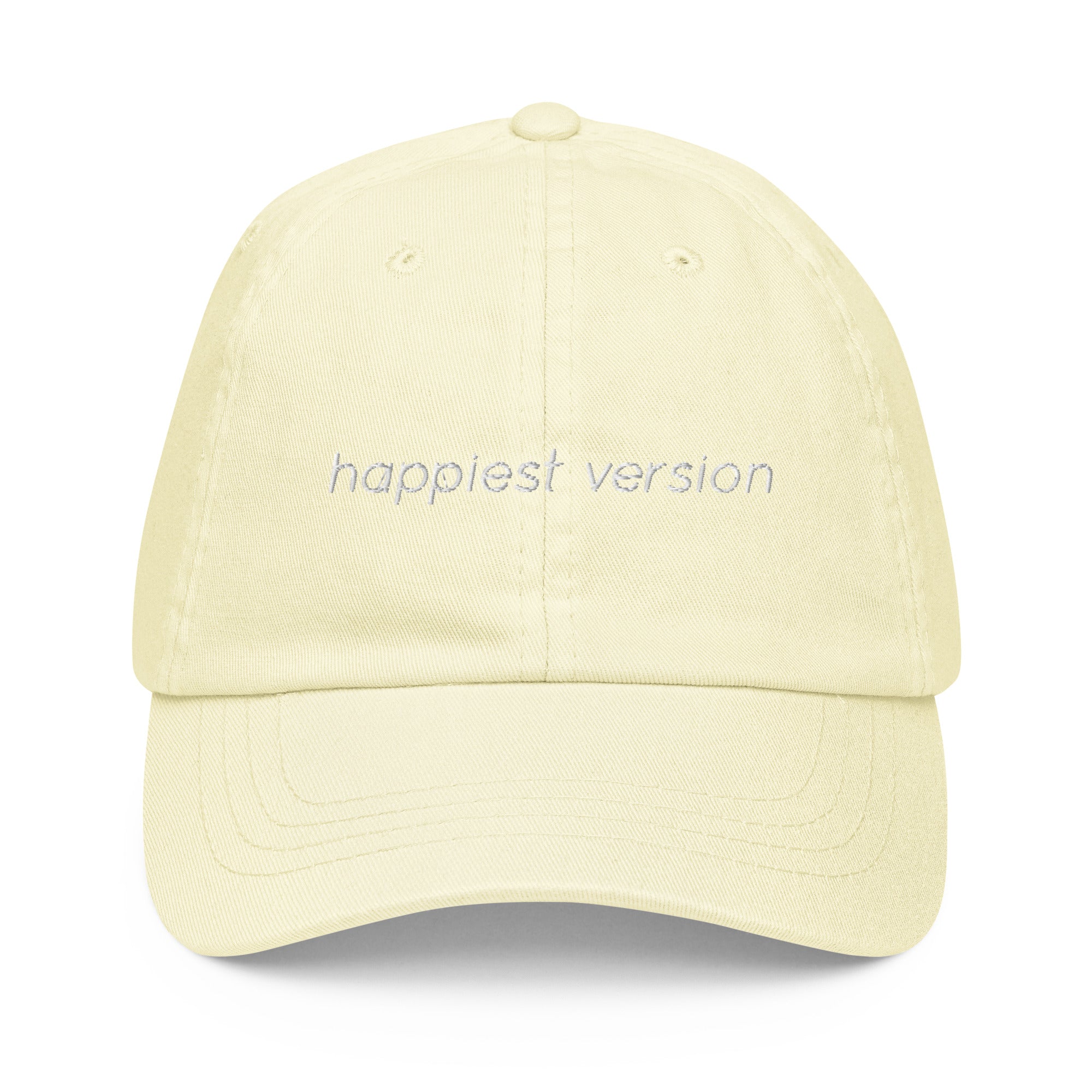Happiest Version Pastel baseball hat