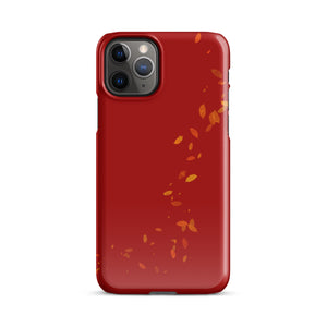 Red Snap case for iPhone®