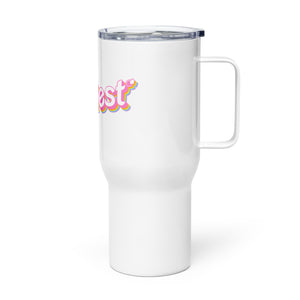 Barbie Travel mug with a handle