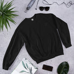 Load image into Gallery viewer, Black on Black Happiest Unisex Sweatshirt
