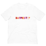 Load image into Gallery viewer, Happiest Lesbian Flag Unisex t-shirt
