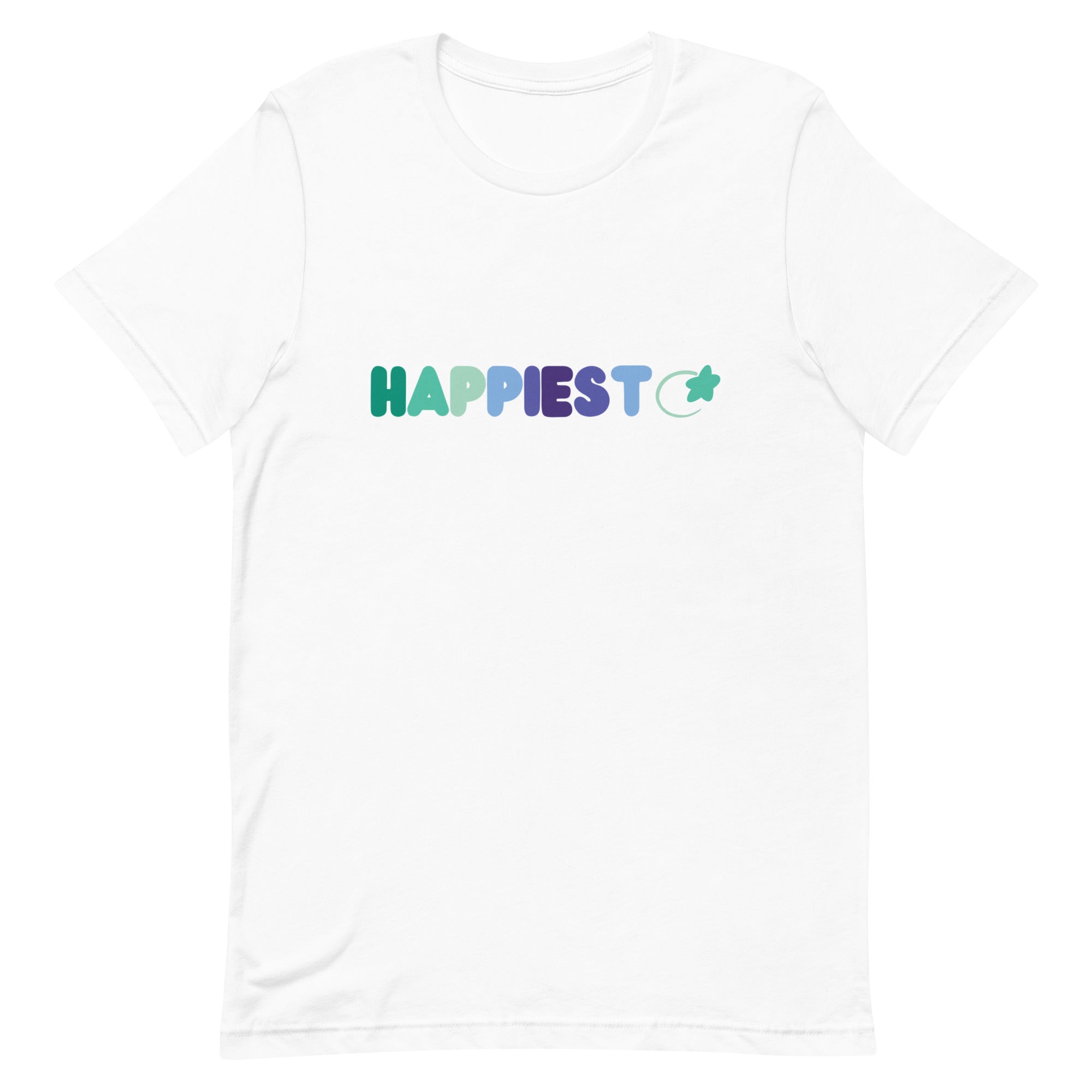 Happiest Gay Flag Unisex t-shirt