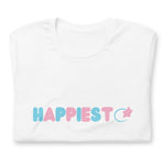 Load image into Gallery viewer, Happiest Trans Flag Unisex t-shirt
