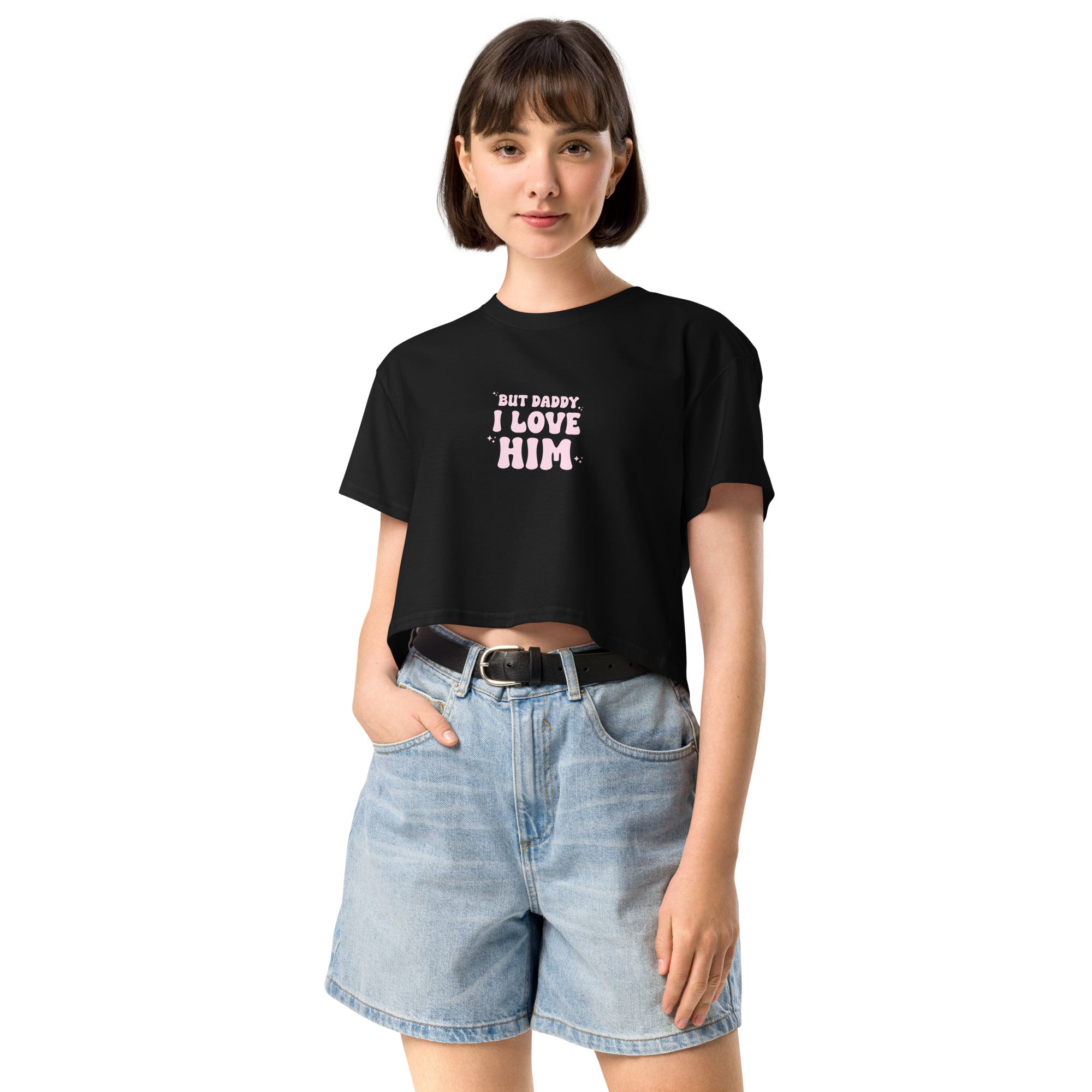 But Daddy Women’s crop top