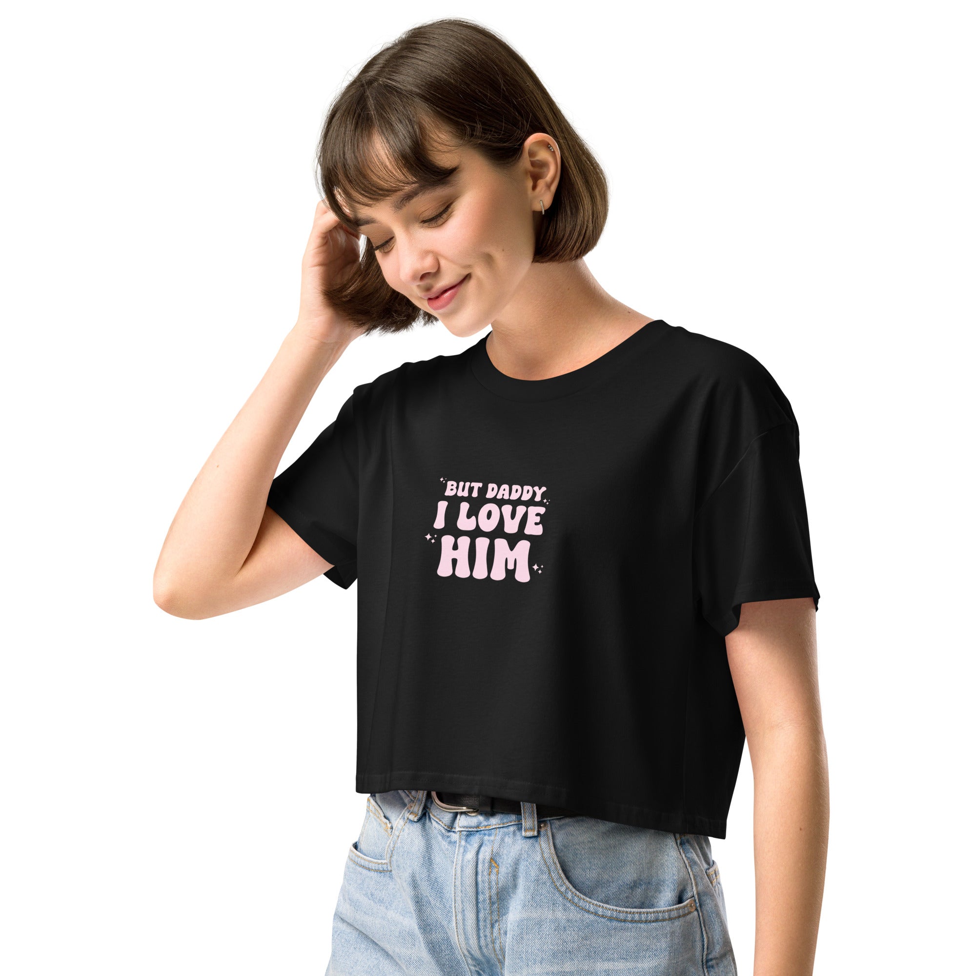 But Daddy Women’s crop top