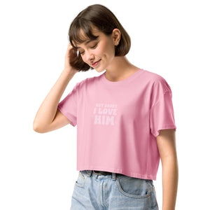 But Daddy Women’s crop top