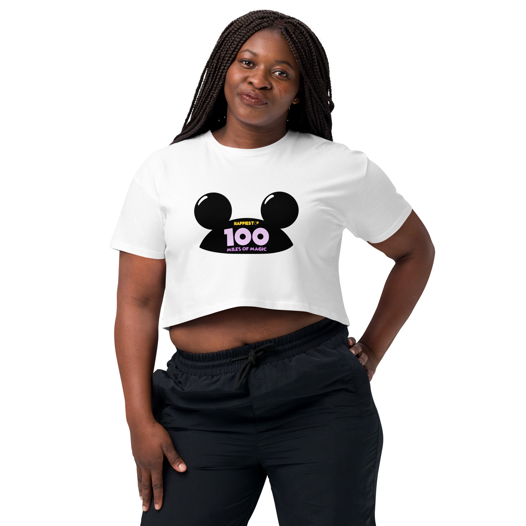 100 Magic Women’s crop top
