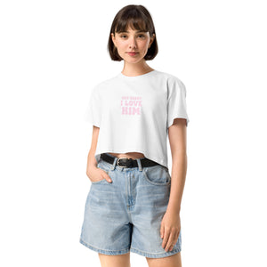 But Daddy Women’s crop top