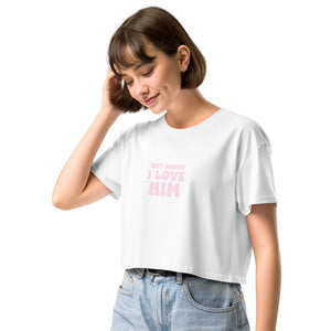 But Daddy Women’s crop top