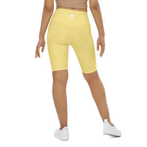 Lemon Biker Shorts
