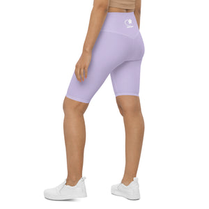 Lavender Biker Shorts