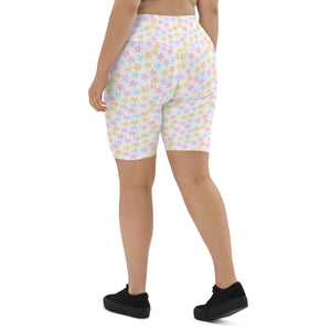 Spring Daisy Biker Shorts