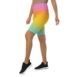 Load image into Gallery viewer, Happiest Rainbow Biker Shorts
