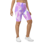 Load image into Gallery viewer, Galactic Purple Biker Shorts
