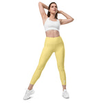 Load image into Gallery viewer, Lemon Leggings with pockets
