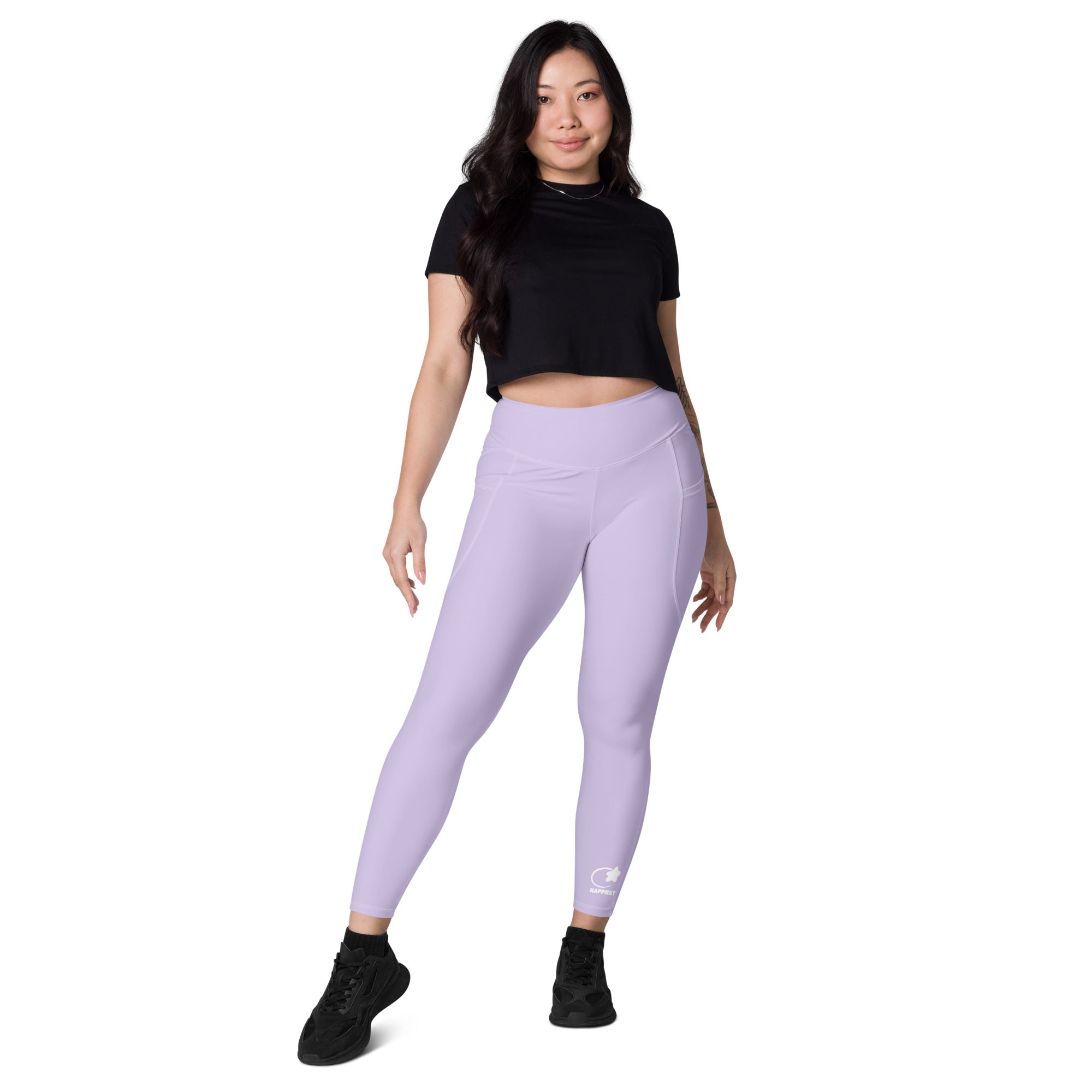 Lavender Leggings with pockets