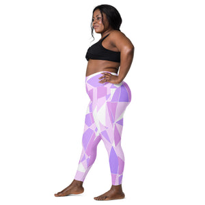 Galactic Purple Leggings with pockets