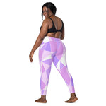 Load image into Gallery viewer, Galactic Purple Leggings with pockets

