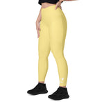 Load image into Gallery viewer, Lemon Leggings with pockets
